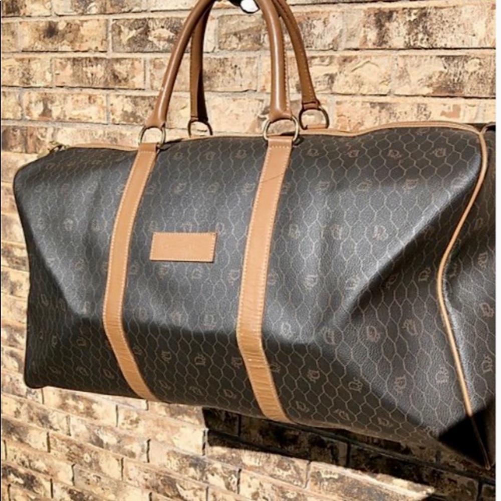 Authenticated Christian Dior honeycomb duffel 50